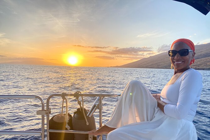 Mauis Best Private Sunset Sailing Charter - Stunning Sunset Views