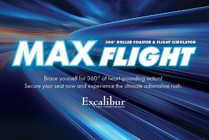 Max Flight Simulator at Excalibur Hotel and Casino - Introduction