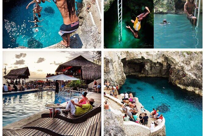 Mayfield Falls, Blue Hole & Rick's Café Tours/Weed Farm option - Key Points