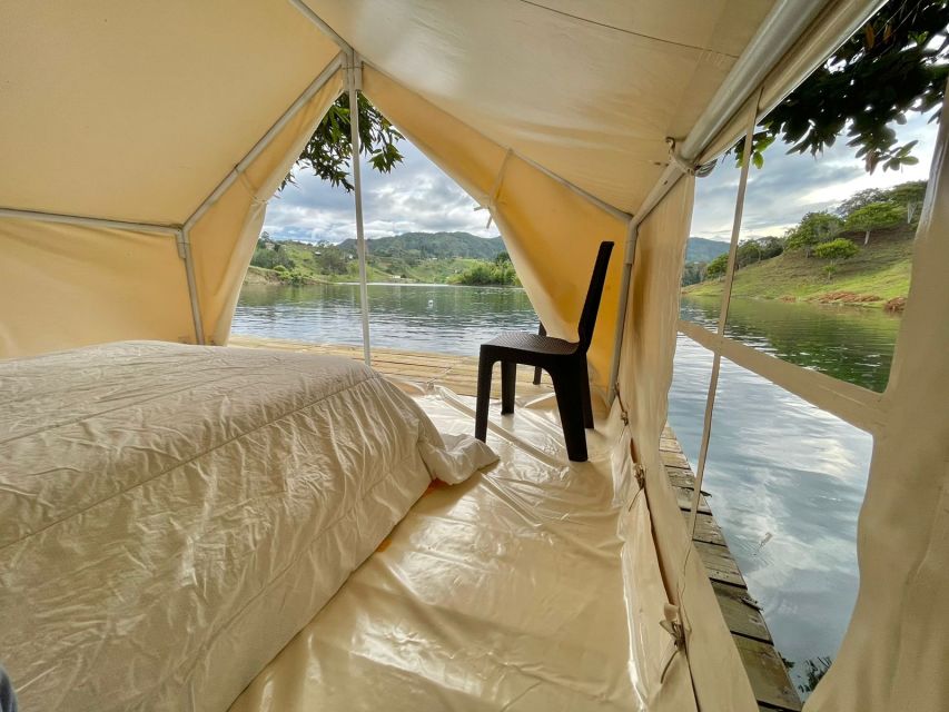 Medellin: Guided Tour to Guatape & 1-Night Lakeside Glamping - Activities and Adventures Offered