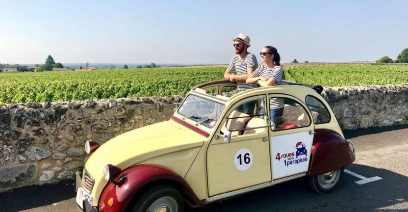 Médoc: Citroën 2CV Private Half-Day Wine Tour - Itinerary and Experience
