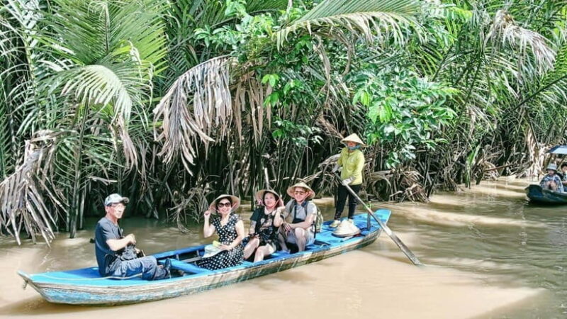 Mekong Delta Full Day - My Tho & Ben Tre - Four Islands Tour - Visiting Vinh Trang Pagoda