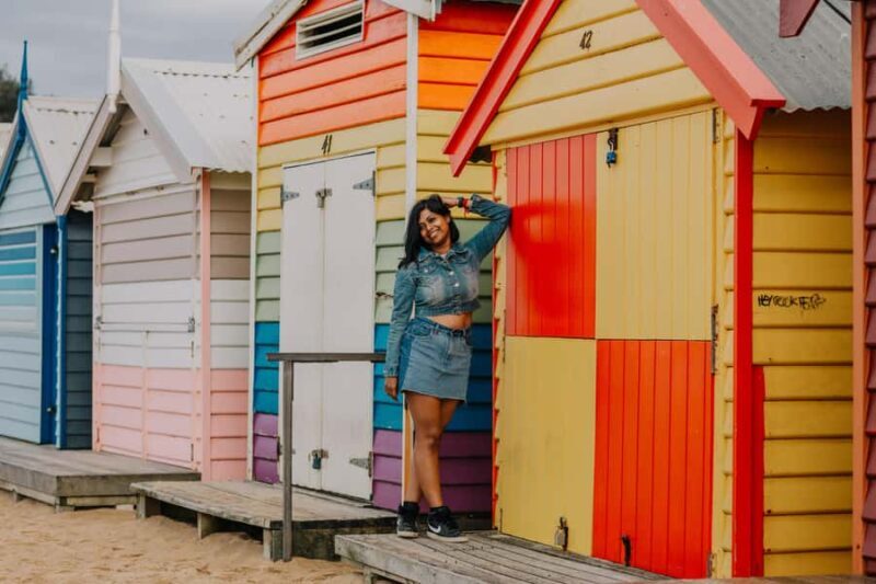 Melbourne: Brighton Beach/Bathing Boxes Photoshoot - Real Traveler Insights