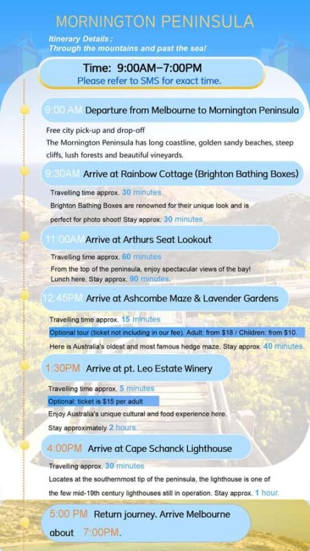 Melbourne: Mornington Peninsula Day Trip - The Sum Up