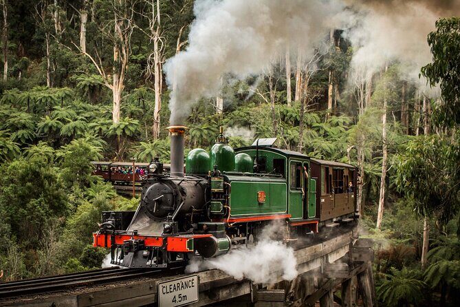 Melbourne Puffing Billy Train and Penguin Parade Day Tour Escape - Key Points