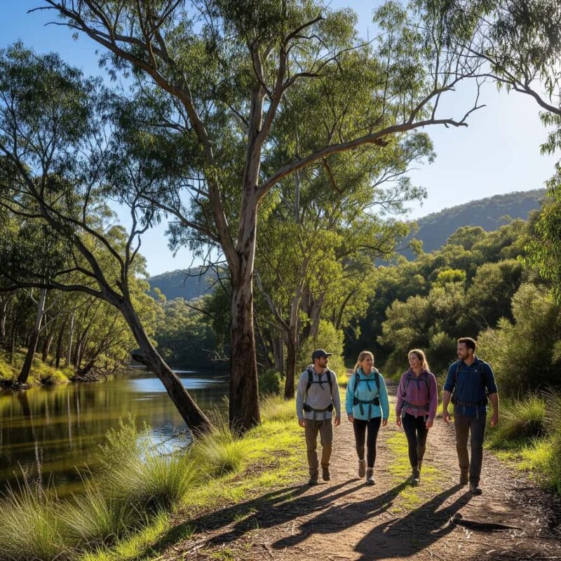 Melbourne: Yarra Valley Hike with Kangaroos & Sunset Picnic - The Mountain Loop Hike in Warrandyte State Park