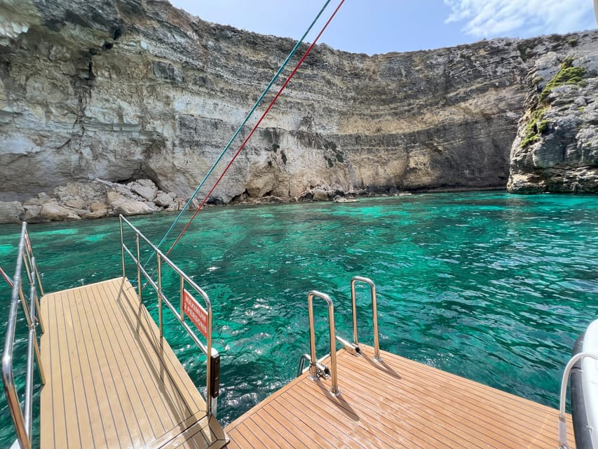 Mellieha: 2 Bay Evening Sunset Cruise Crystal & Blue Lagoon - What’s Included and What Not