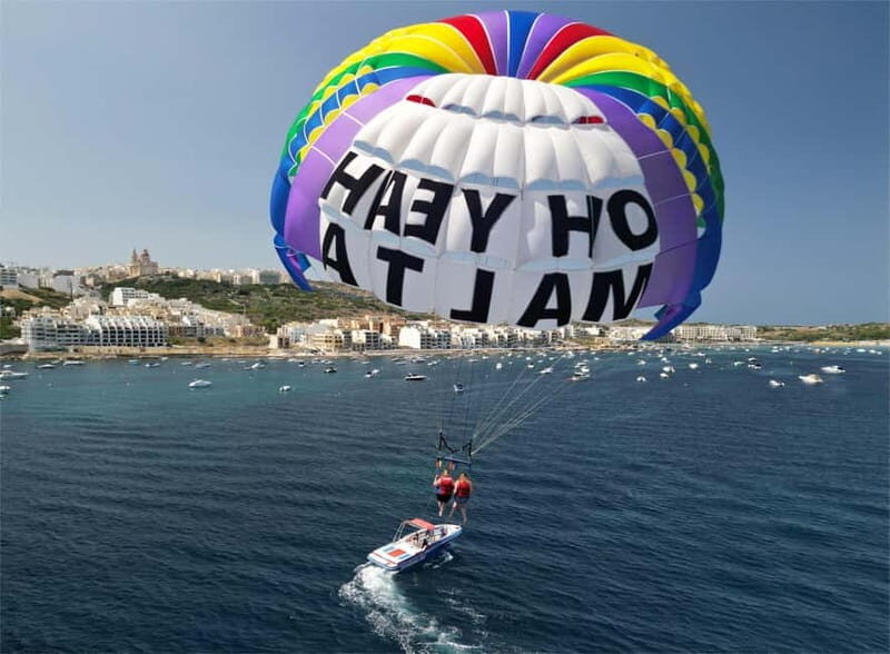 Mellieha Bay: Parasailing - The Sum Up
