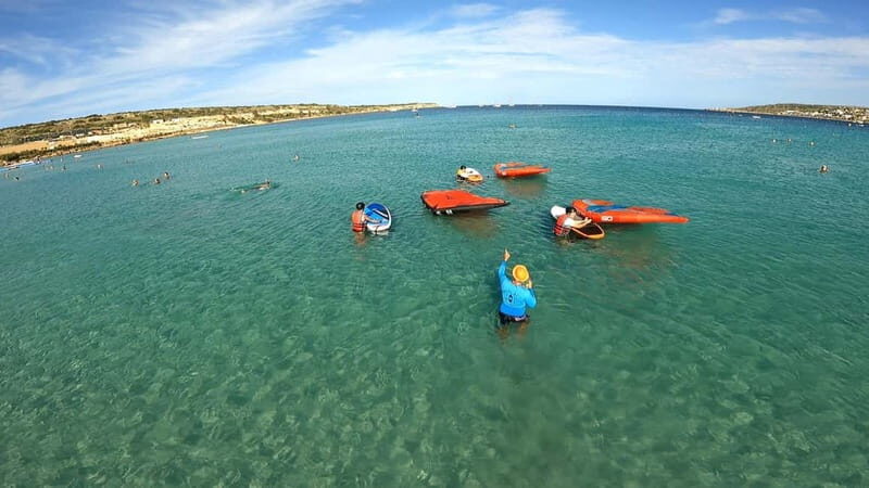Mellieha Bay: Wing Foiling Lesson - Equipment and Safety