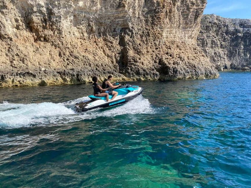 Mellieha: Comino and Blue Lagoon Jet Ski Safari Tour at 3 PM - Key Points
