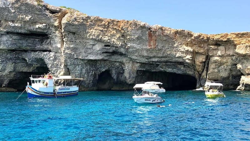 Mellieha: Private boat for 5 people to Comino & Blue Lagoon - The Breakdown of the Itinerary  