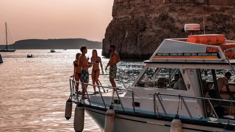 Mellieha: Round Comino, Blue Lagoon & Gozo Cruise with Water - Comfort and Convenience