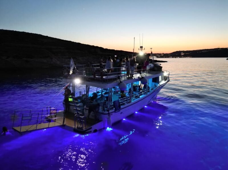 Mellieha: Two Bay Evening Cruise Including The Blue Lagoon - Authenticity and Comfort