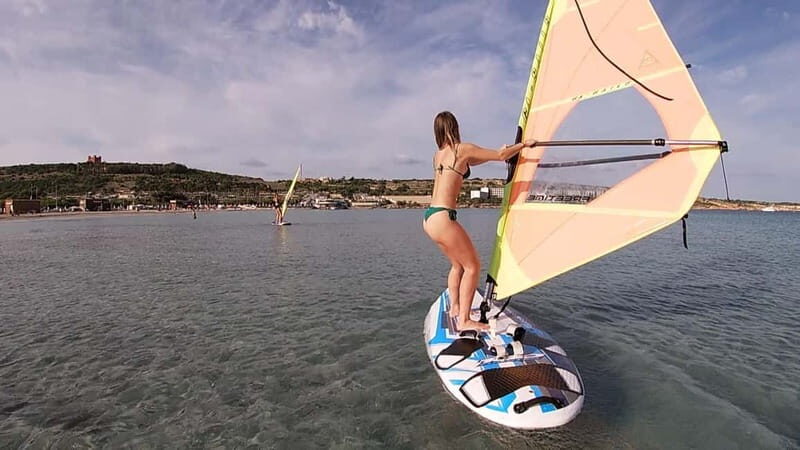 Mellieha: Windsurfing Lesson for Beginners - The Allure of Windsurfing in Mellieha  