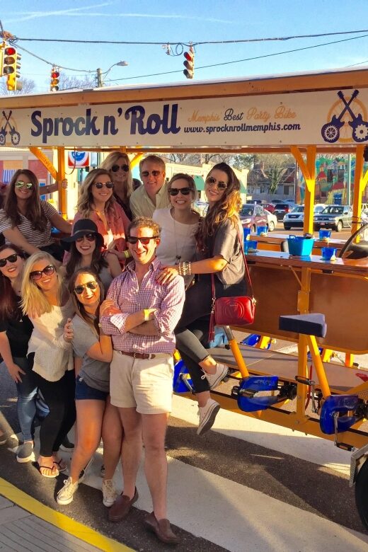 Memphis: Guided Bar Crawl on a Pedal Bike - Authenticity and Reviews