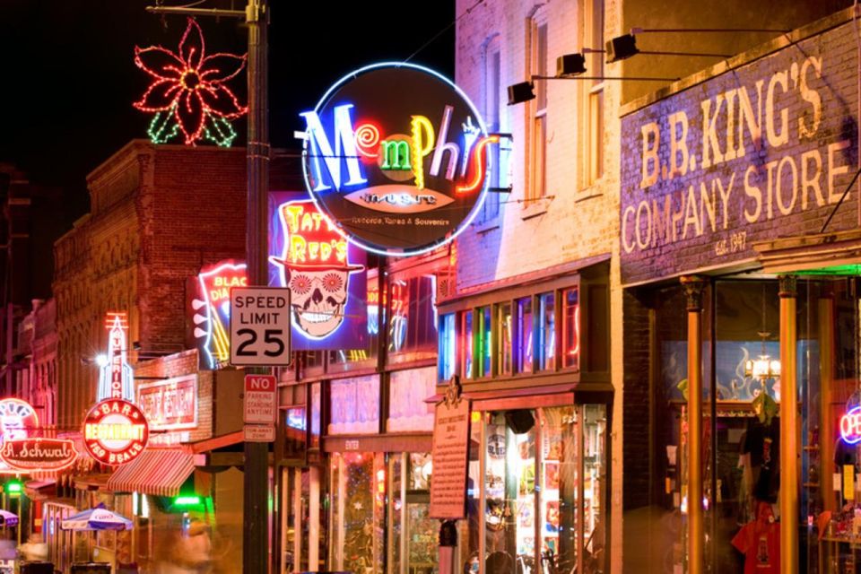 Memphis Scenic Night Tour - Iconic Sites and Landmarks