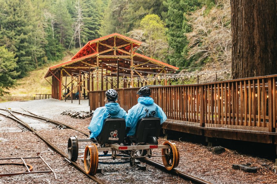 Mendocino County: Pudding Creek Railbikes - Inclusions and Restrictions