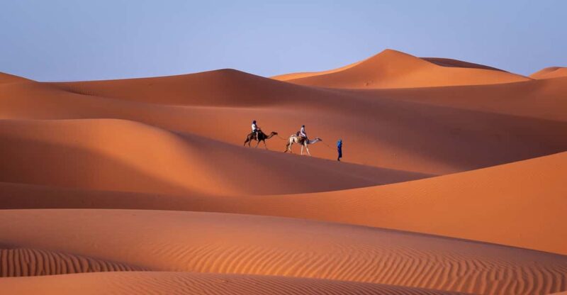 Merzouga Desert 3 Days 02 Nights & Bivouac & Camel Ride - Camel Ride and Sunset in Erg Chebbi