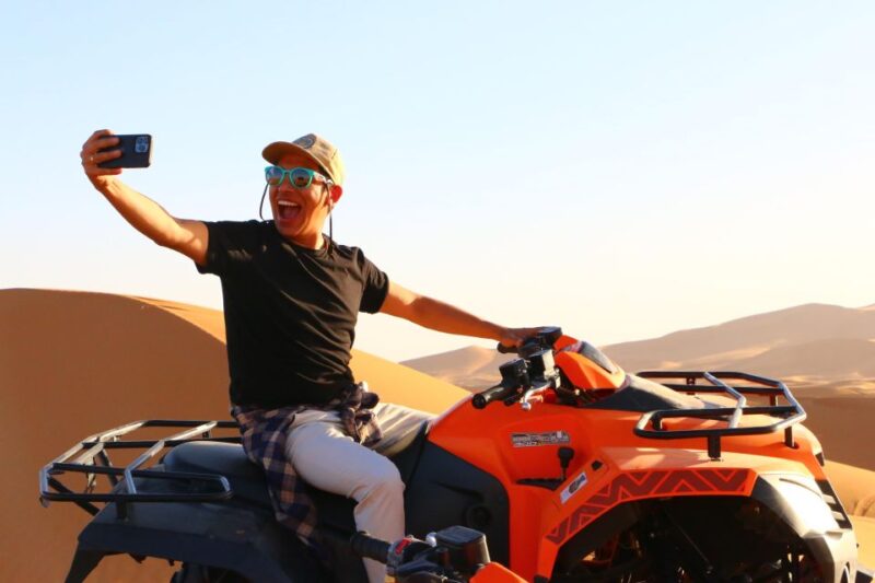 Merzouga Experience -1h Quad Buggy -Sand Boarding - Inclusions and Exclusions