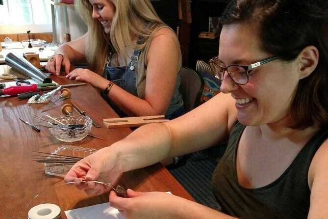 Metalsmithing in a Rustic Studio - What to Expect From the Metalsmithing Experience