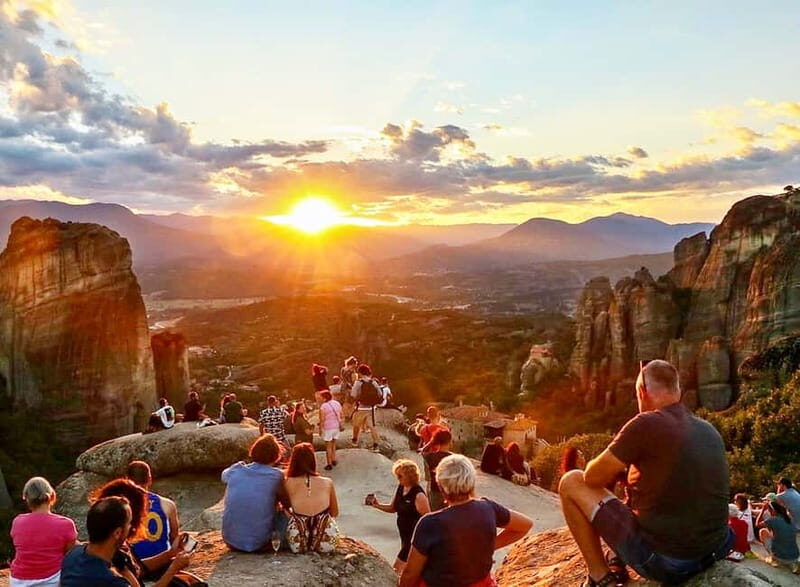 Meteora: Majestic Sunset Tour & Monasteries with Local Guide - Transportation & Group Experience  