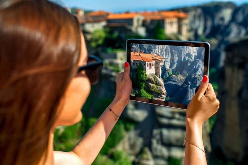 Meteora Self-guided bike tour with multilingual audio guide - Key Points