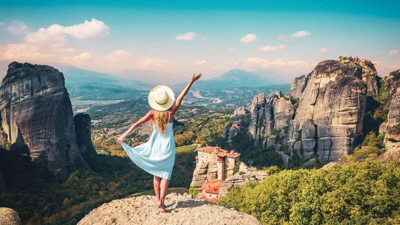 Meteora Self-guided bike tour with multilingual audio guide - How It Works