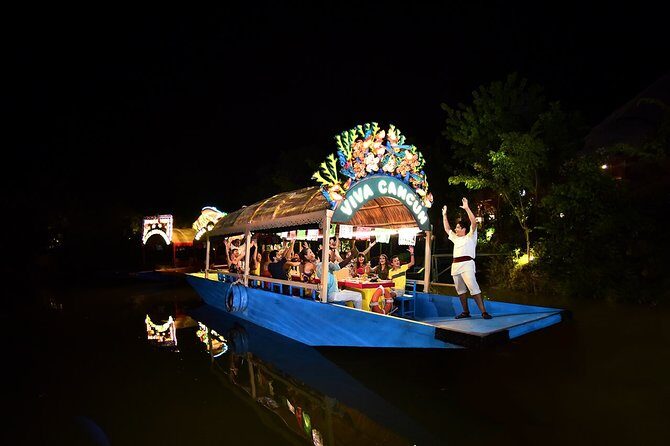 Mexican Night at Xoximilco! Round Transportation from Cancun - The Itinerary Breakdown