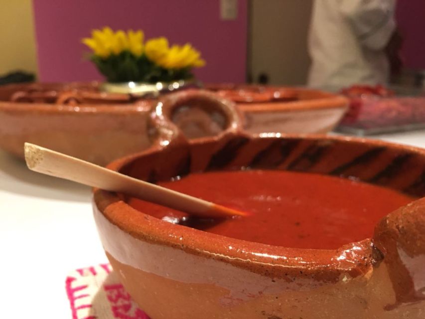 Mexico City: Authentic Mexican Cooking Class & Market Tour - Authentic Mexican Dishes