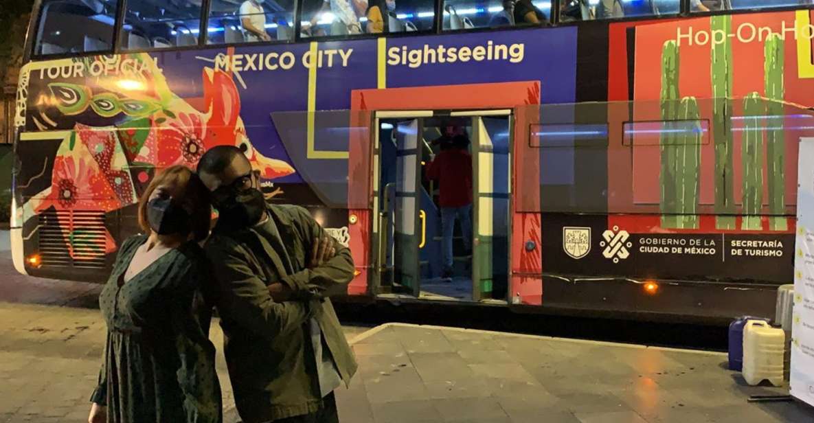 Mexico City: Double Decker Bus Night Tour - Key Points