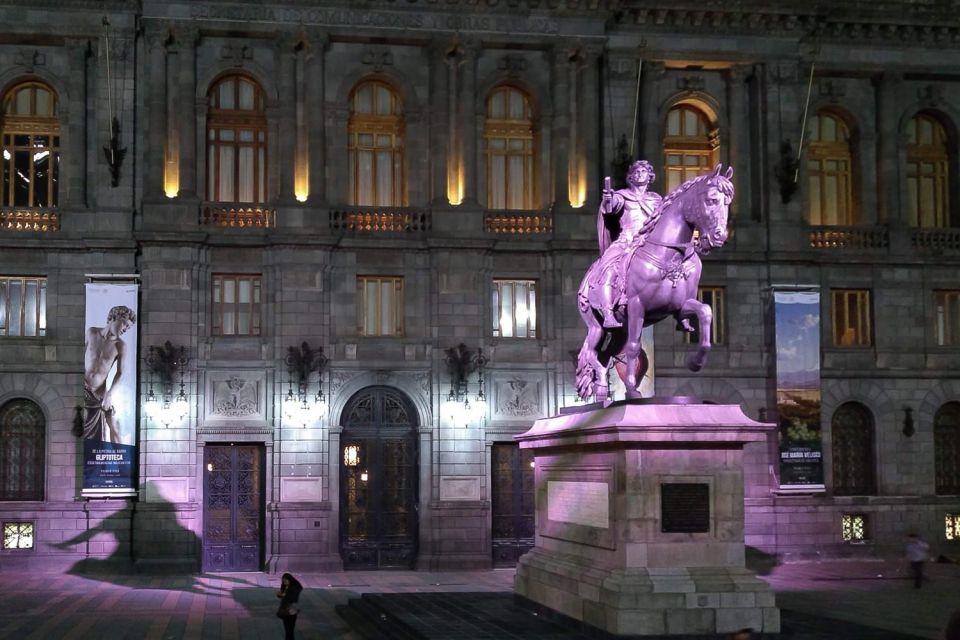 Mexico City: Double Decker Bus Night Tour - History of Mexico City