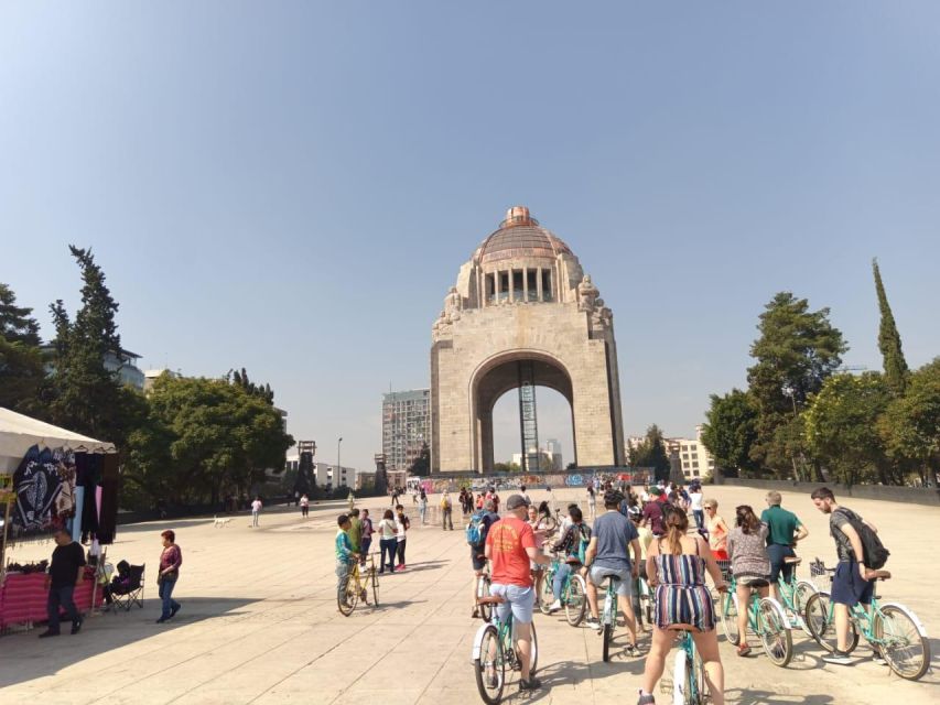 Mexico City: Street Art Bike Tour With Snack - Neighborhood Highlights