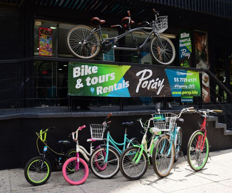 Mexico City: Street Art Bike Tour With Snack - Culinary Experiences