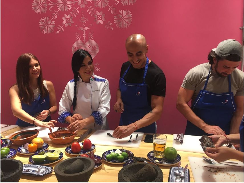 Mexico City: Street Taco Cooking Class & Market Tour - Taco-Making Demonstration