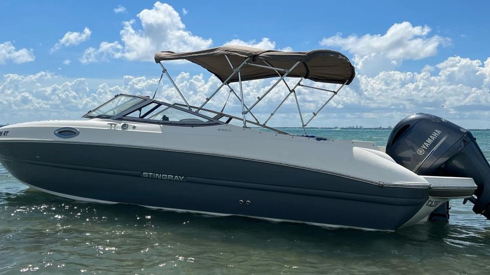 Miami: 24-Foot Private Boat for up to 8 People - Booking Information