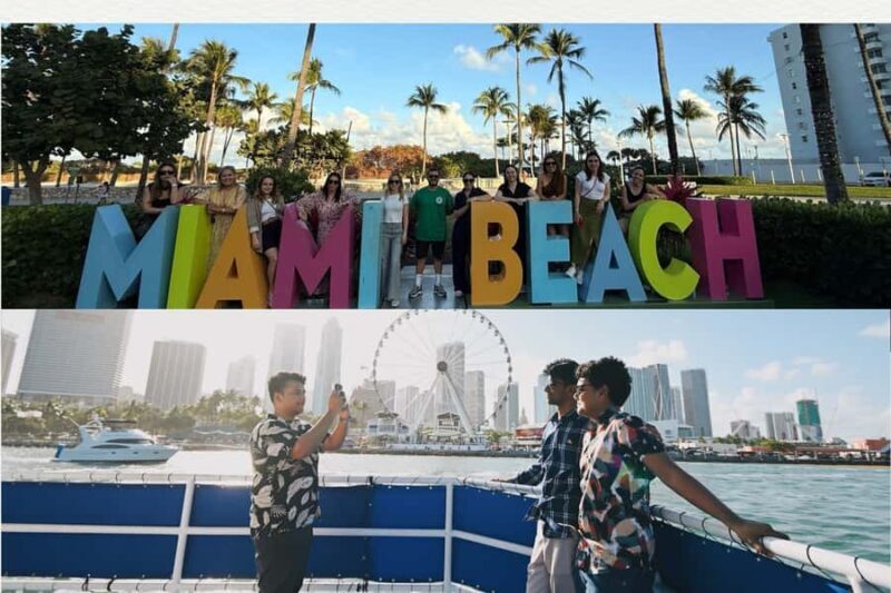 Miami: 5-in-1 City Tour and Biscayne Bay Boat Cruise - Transportation, Group Size, and Price