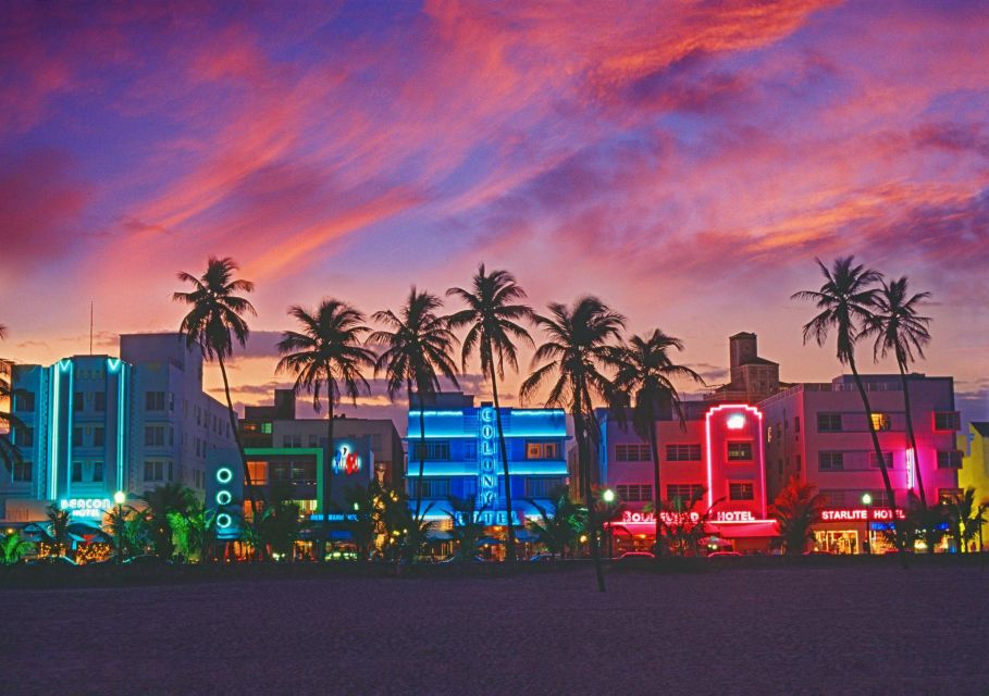 Miami Beach Bar Tour: Art Deco & Neon Lights With Historian - Meeting Point and Cancellation Policy