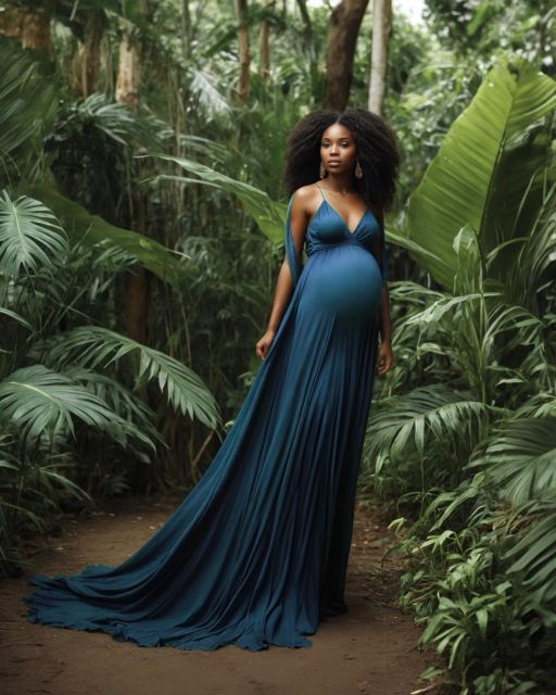 Miami Beach: Maternity Photoshoot - Elegant Maternity Attire