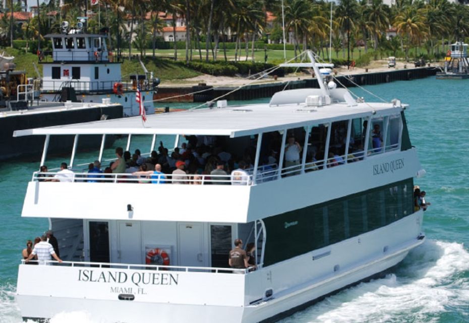 Miami: Biscayne Bay Sightseeing Boat Tour - Inclusions and Pickup Details