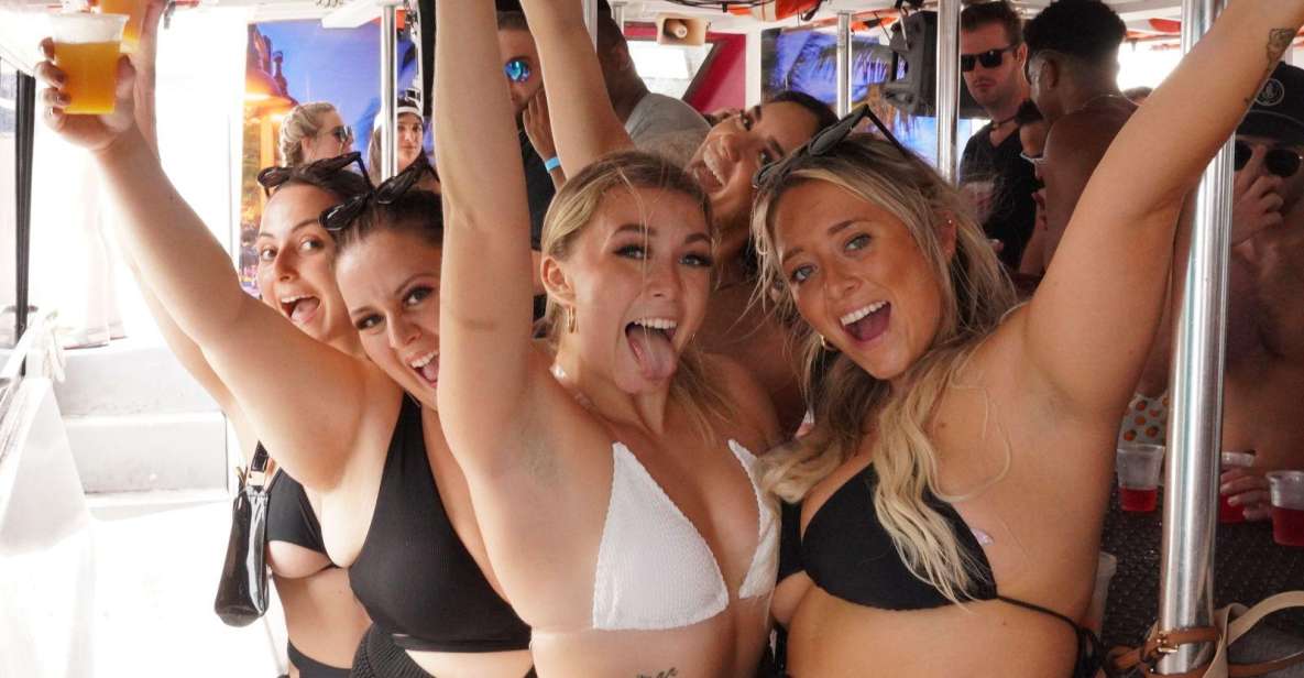 Miami: Booze Cruise Boat Party With Dj, Snacks, & Open Bar - Cruise Schedules