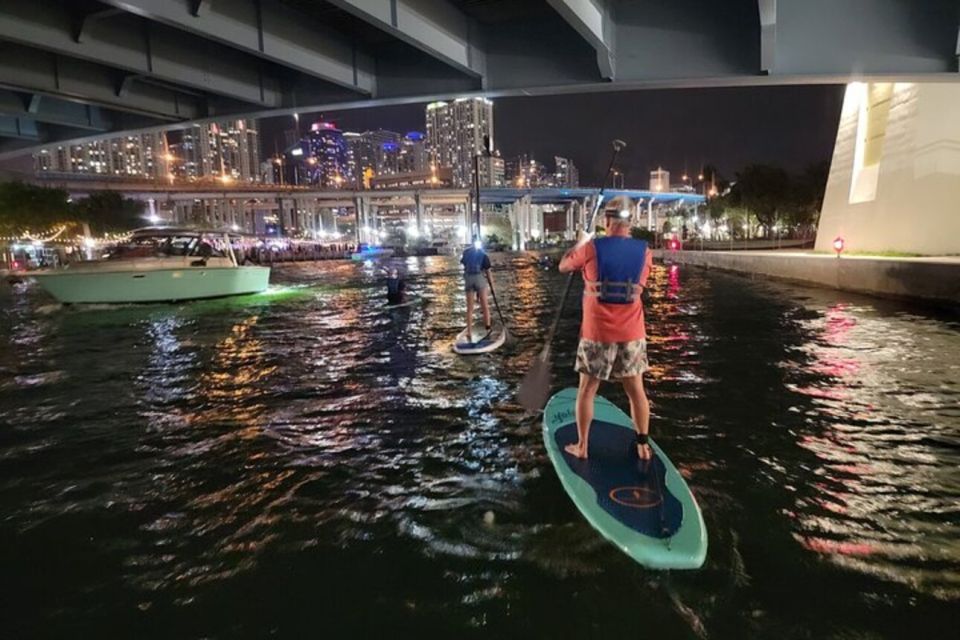 Miami: City Lights SUP or Kayak Night Tour - Meeting Point and Instructions