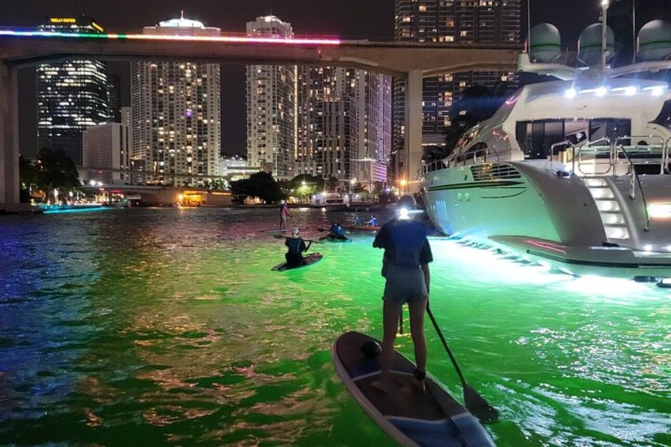 Miami: City Lights SUP or Kayak Night Tour - Frequently Asked Questions