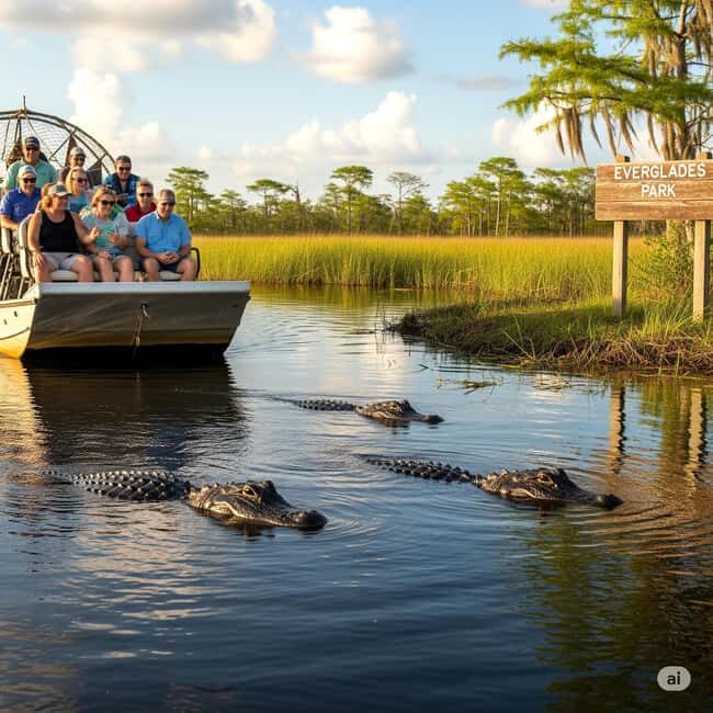 Miami: Everglades Airboat, Gator Experience with Transfer - Key Points