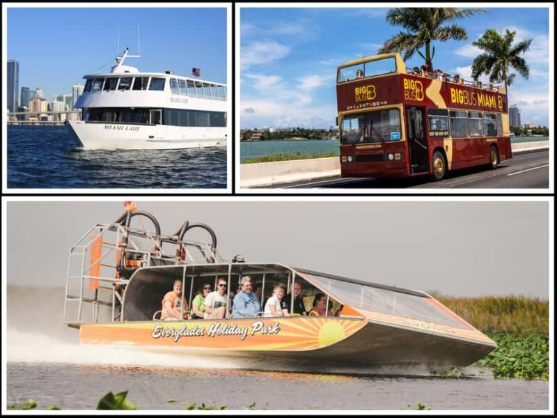 Miami: Everglades Experience, Bay Cruise & Open-Top Bus Tour - The Details Behind the Experience