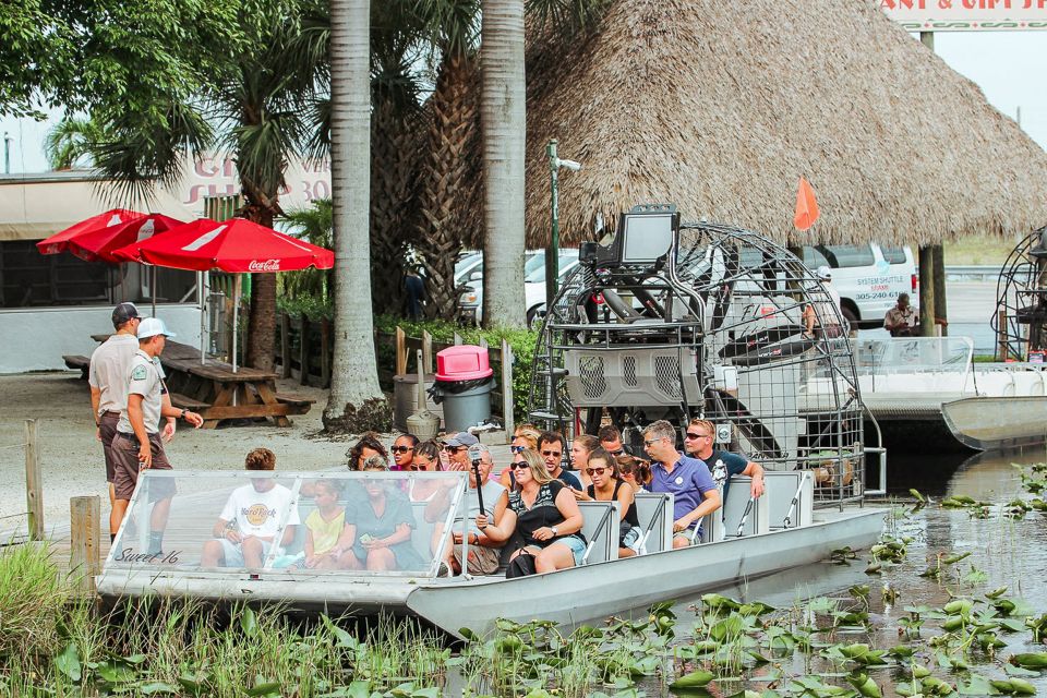 Miami: Everglades National Park Airboat Tour & Wildlife Show - Sampling Everglades Specialties