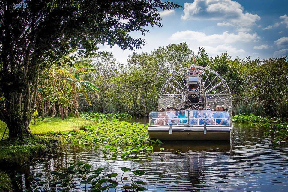 Miami: Everglades Safari Park Airboat Tour - Inclusions