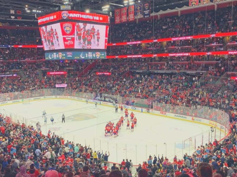 Miami: Florida Panthers Ice Hockey Game Ticket - An Up-Cclose Look at the Florida Panthers Game Experience