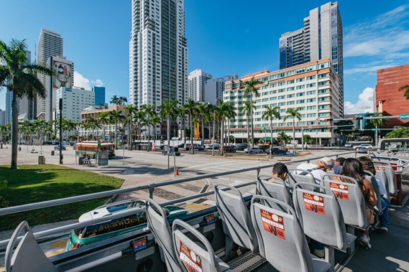 Miami: Half-Day Open-Top Bus Tour Plus Biscayne Bay Cruise - The Itinerary Breakdown
