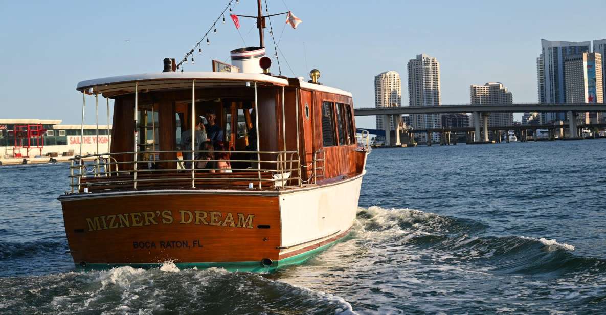 Miami: History of Miami Vintage Yacht Cruise - Key Sights and Attractions