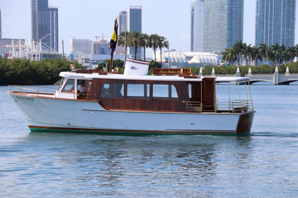 Miami: History of Miami Vintage Yacht Cruise - Growth of Miami River